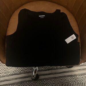 Old Navy Women's body suit tank tops. Both included. Black and taupe.